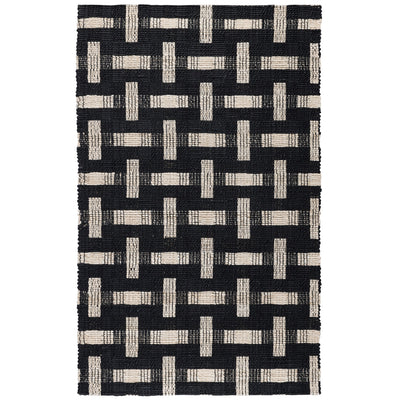 product image of preston rug in black ivory by bd home 1 1 570