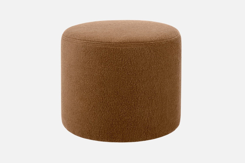 media image for bon brown round pouf by hem 30509 1 286