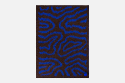 product image for monster ultramarine blue brown wiggle throw by hem 30530 4 29