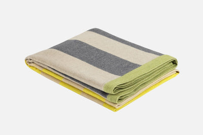 product image of stripe yellow gray throw by hem 30542 1 536