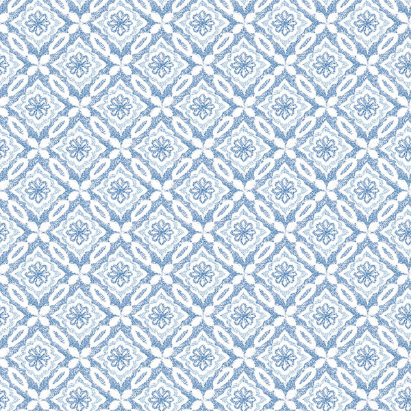 media image for Hugson Blue Quilted Damask Wallpaper from the Flora & Fauna Collection by Brewster Home Fashions 250