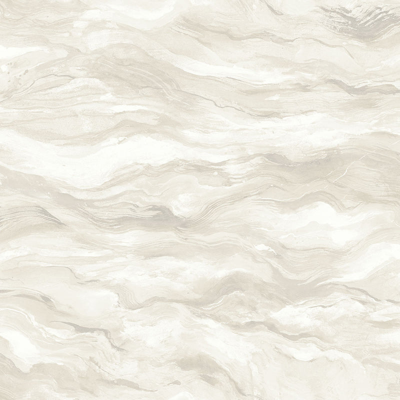 media image for Cirrus Beige Wave Wallpaper from the Thoreau Collection by Brewster 249