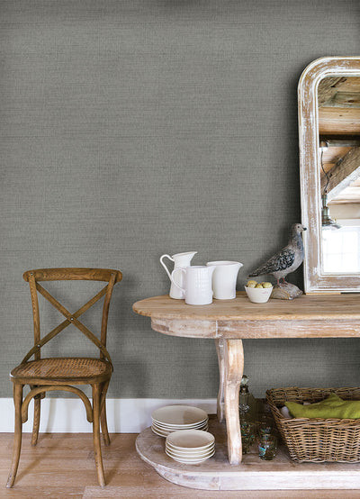 product image for Solitude Grey Distressed Texture Wallpaper from the Thoreau Collection by Brewster 53