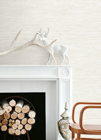 product image for Solitude White Distressed Texture Wallpaper from the Thoreau Collection by Brewster 2