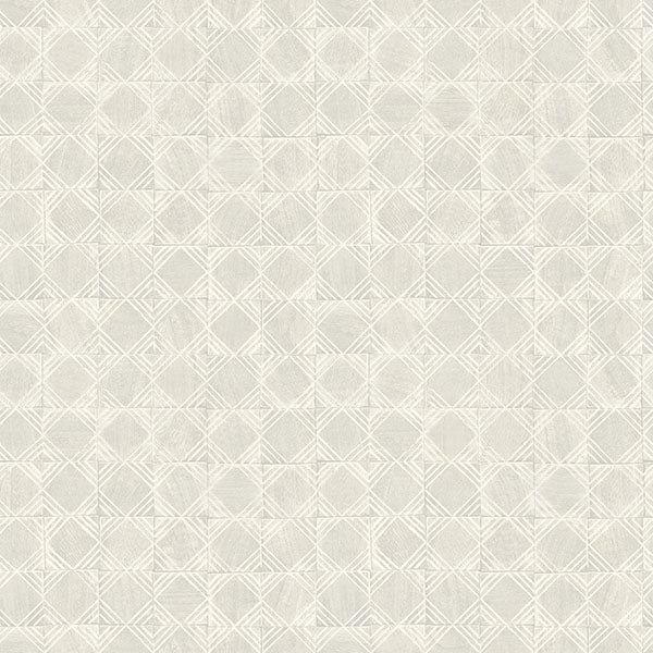 media image for Button Block Light Grey Geometric Wallpaper 224