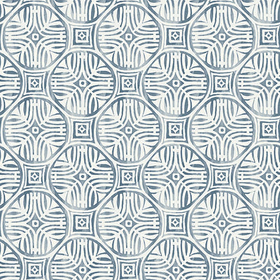 product image for Sandee Navy Medallion Wallpaper 17