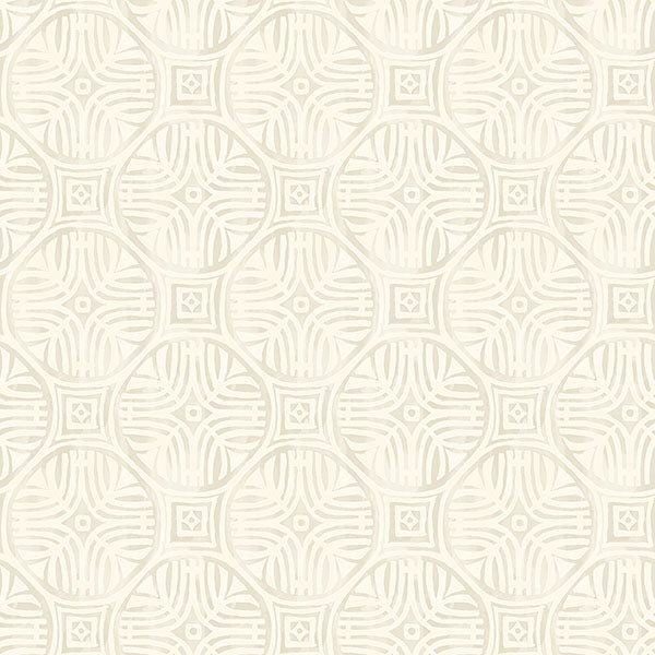 media image for Sandee Dove Medallion Wallpaper 285