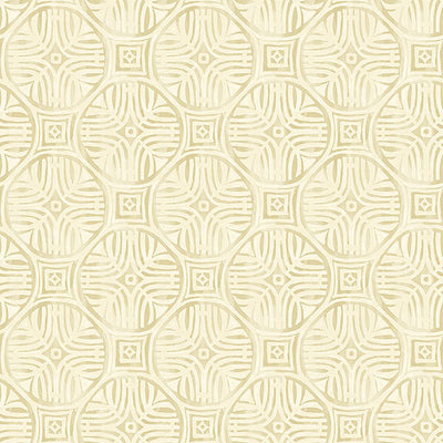 product image of Sandee Butter Medallion Wallpaper 512