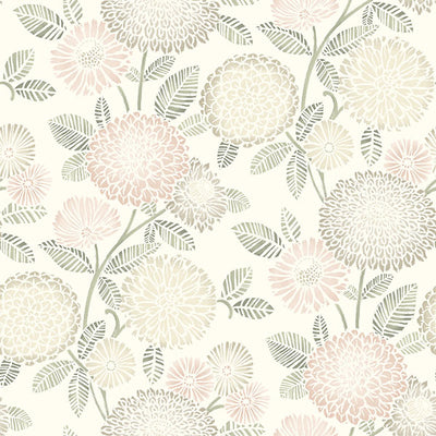 product image for Zalipie Blush Floral Trail Wallpaper 79