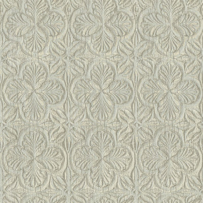 product image for Karachi Light Blue Wooden Damask Wallpaper 82