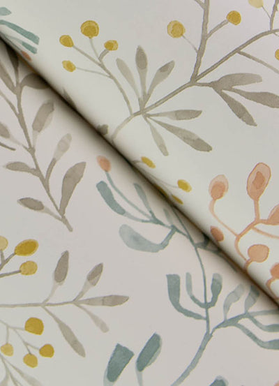 product image for Tarragon Pastel Dainty Meadow Wallpaper 14