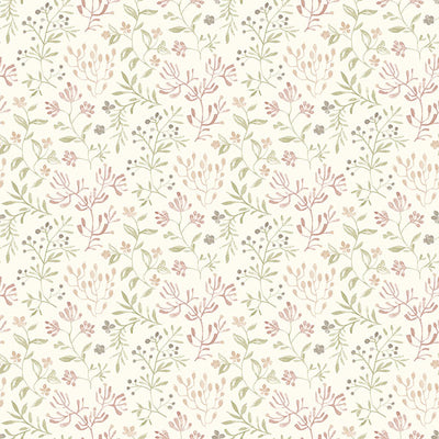 product image of Tarragon Blush Dainty Meadow Wallpaper 535