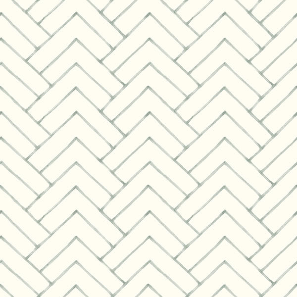 media image for Oswin Teal Tiered Herringbone Wallpaper 27