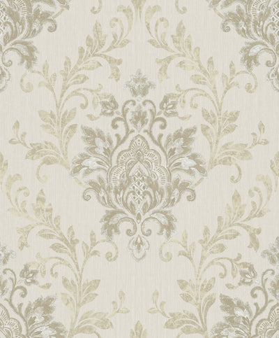 product image of Ornamental Beige Wallpaper from Serene Collection by Galerie Wallcoverings 551