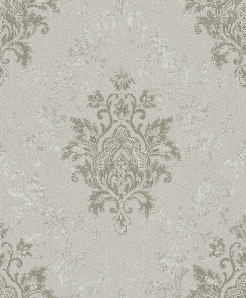 media image for Ornamental Neutrals Wallpaper from Serene Collection by Galerie Wallcoverings 20