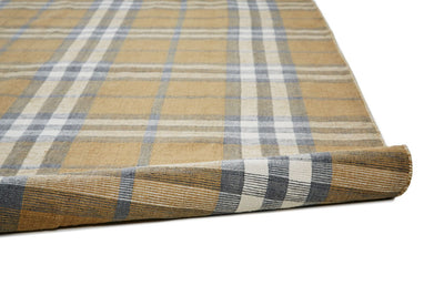 product image for Jens Hand Woven Gold and Blue Rug by BD Fine Roll Image 1 74