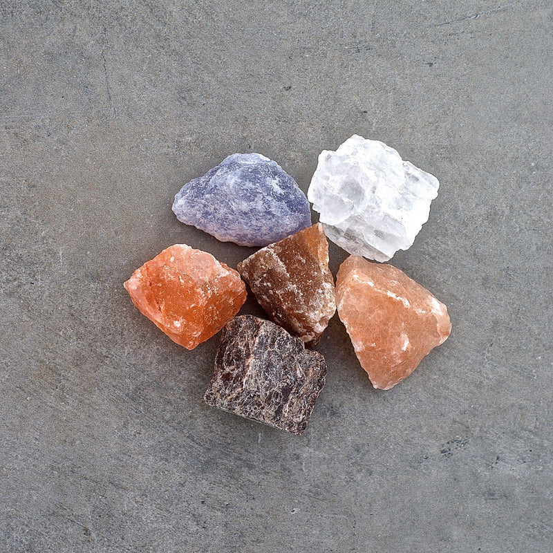 media image for Taste Jr Rock Salt - Set Of 6 Salt Rocks 281