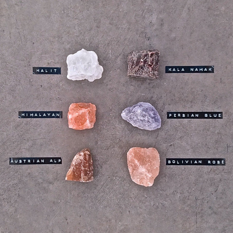 media image for Taste Jr Rock Salt - Set Of 6 Salt Rocks 265