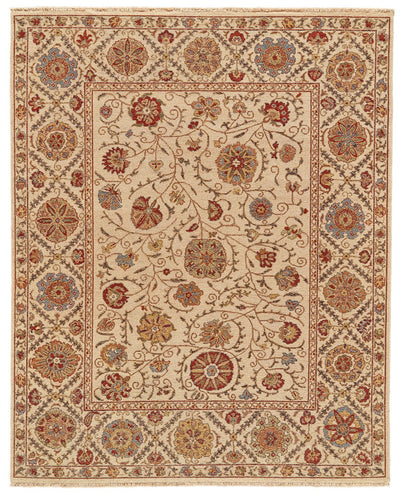 product image of Sulli Beige and Gold Rug by BD Fine Flatshot Image 1 511