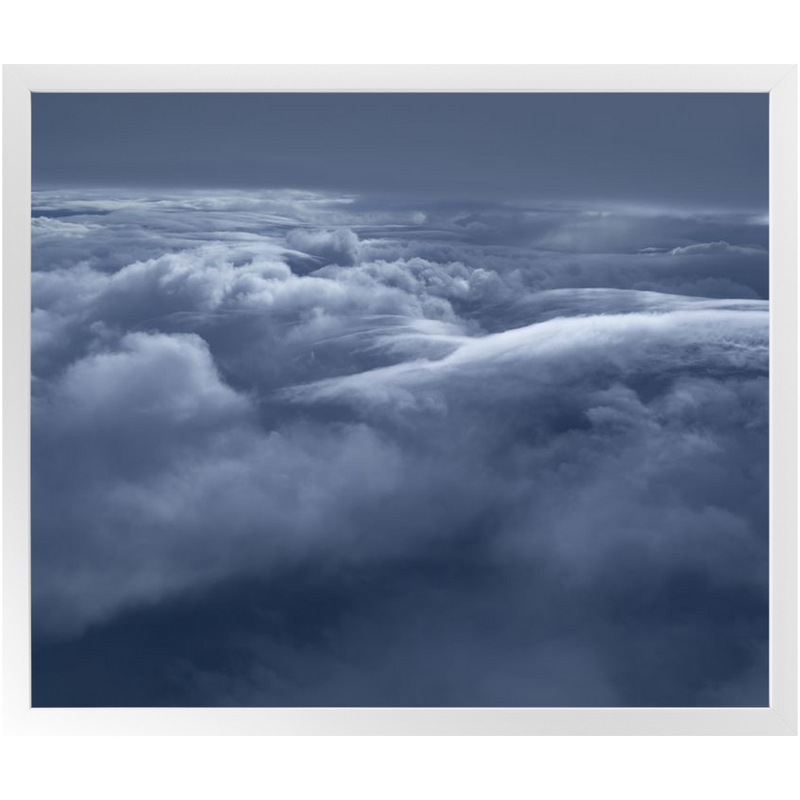 media image for Cloud Library 8 Framed Print - Open Box 1 294
