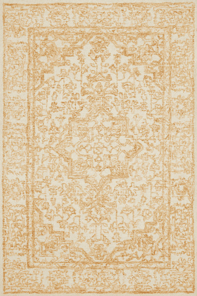 product image for Annie Hooked White / Gold Rug Flatshot Image 79