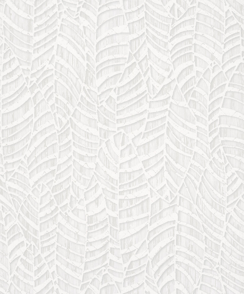 media image for sample leaves white grey wallpaper from serene collection by galerie wallcoverings 1 227