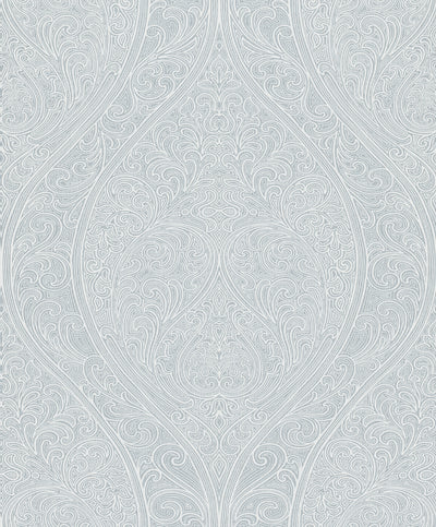 product image of Art Nouveau Grey Wallpaper from Serene Collection by Galerie Wallcoverings 538