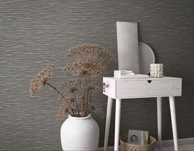 product image for Weave Dark Brown Wallpaper from Eden Collection by Galerie Wallcoverings 77