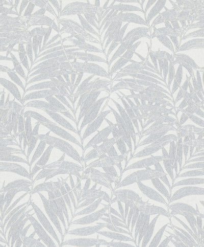 product image of Botanical Wallpaper in Silver/Beige 580