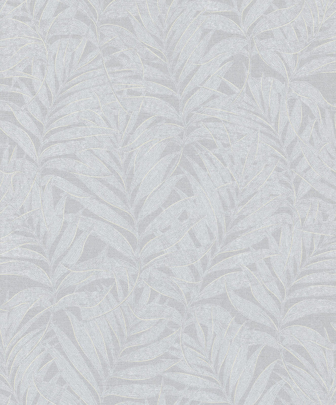 media image for Botanical Wallpaper in Grey/White/Cream 284