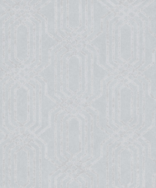 media image for Geo Wallpaper in Light Grey 273