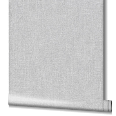 product image for Weave Wallpaper in Soft Grey 14