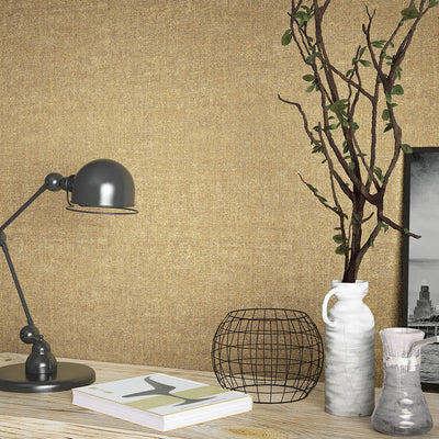 product image for Weave Wallpaper in Yellow/Brown 28