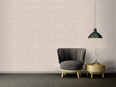 product image for Modern Bricks/Stones Textured Wallpaper in Beige 49