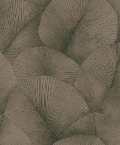 product image of Palm Leaf Wallpaper in Brown/Gold 520