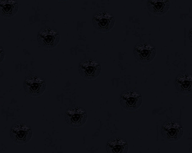 media image for Motif Dots Textured Wallpaper in Black 229