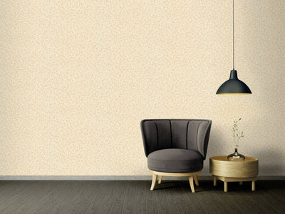 product image for Leopard Print Textured Wallpaper in Cream/Metallic 32