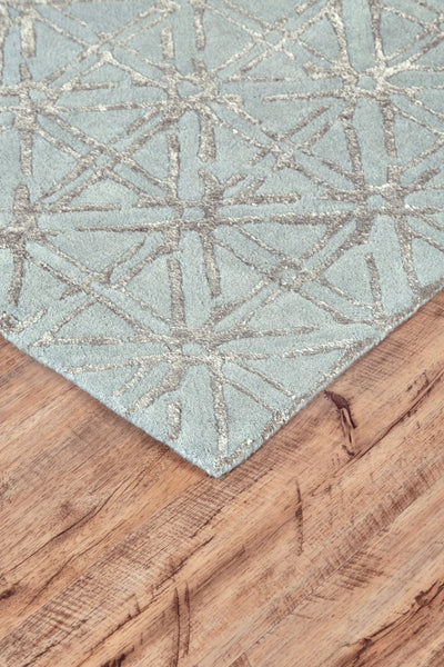 product image for Hartford Hand Tufted Blue and Gray Rug by BD Fine Corner Image 1 57