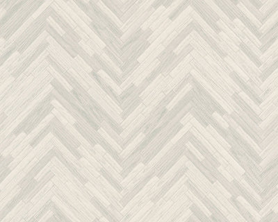 product image for Cottage Wood Textured Wallpaper in Grey/Ivory from the Versace IV Collection 25