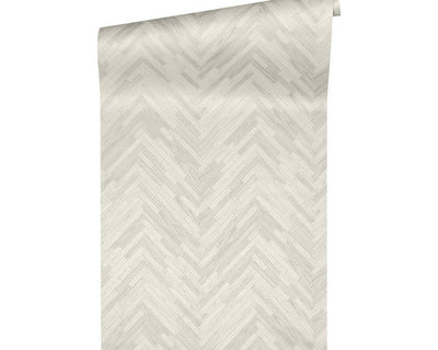 product image for Cottage Wood Textured Wallpaper in Grey/Ivory from the Versace IV Collection 68