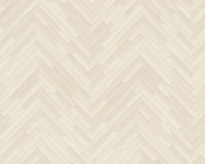 product image for Cottage Wood Textured Wallpaper in Beige/Cream from the Versace IV Collection 44