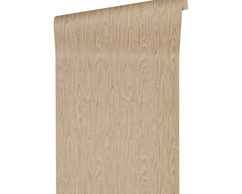 media image for Woodgrain Textured Wallpaper in Beige/Brown from the Versace IV Collection 228