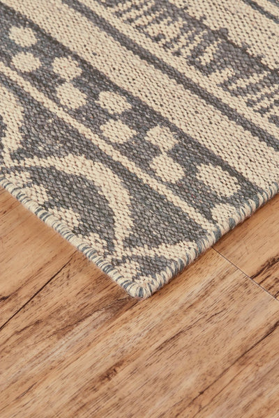 product image for Harlee Hand Woven Gray and Ivory Rug by BD Fine Corner Image 1 9