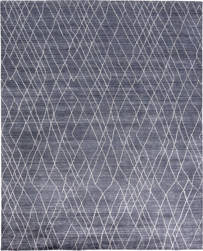 product image of Miska Blue and Ivory Rug by BD Fine Flatshot Image 1 547