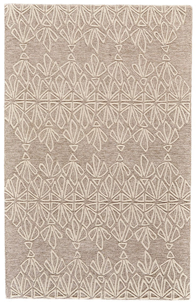 product image of Fadden Taupe and Ivory Rug by BD Fine Flatshot Image 1 599