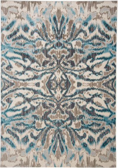 product image for Arsene Teal and Taupe Rug by BD Fine Flatshot Image 1 57