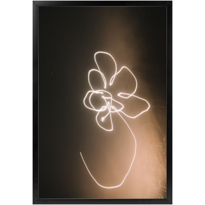 product image for moon flower framed photo 4 91