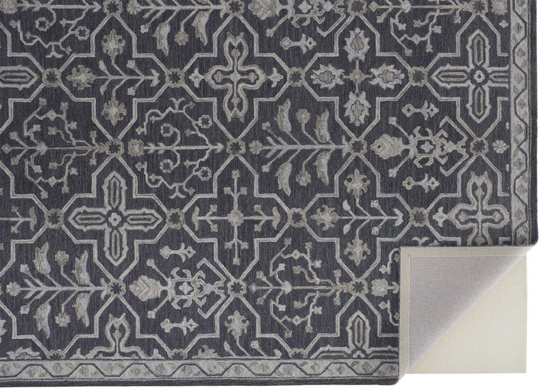 media image for Faris Hand Tufted Odyssey Gray Rug by BD Fine Fold Image 1 286