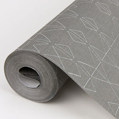 product image for Paititi Sterling Diamond Trellis Wallpaper from the Lustre Collection by Brewster Home Fashions 83