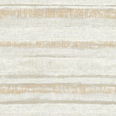 product image for Rakasa Gold Distressed Stripe Wallpaper from the Lustre Collection by Brewster Home Fashions 7